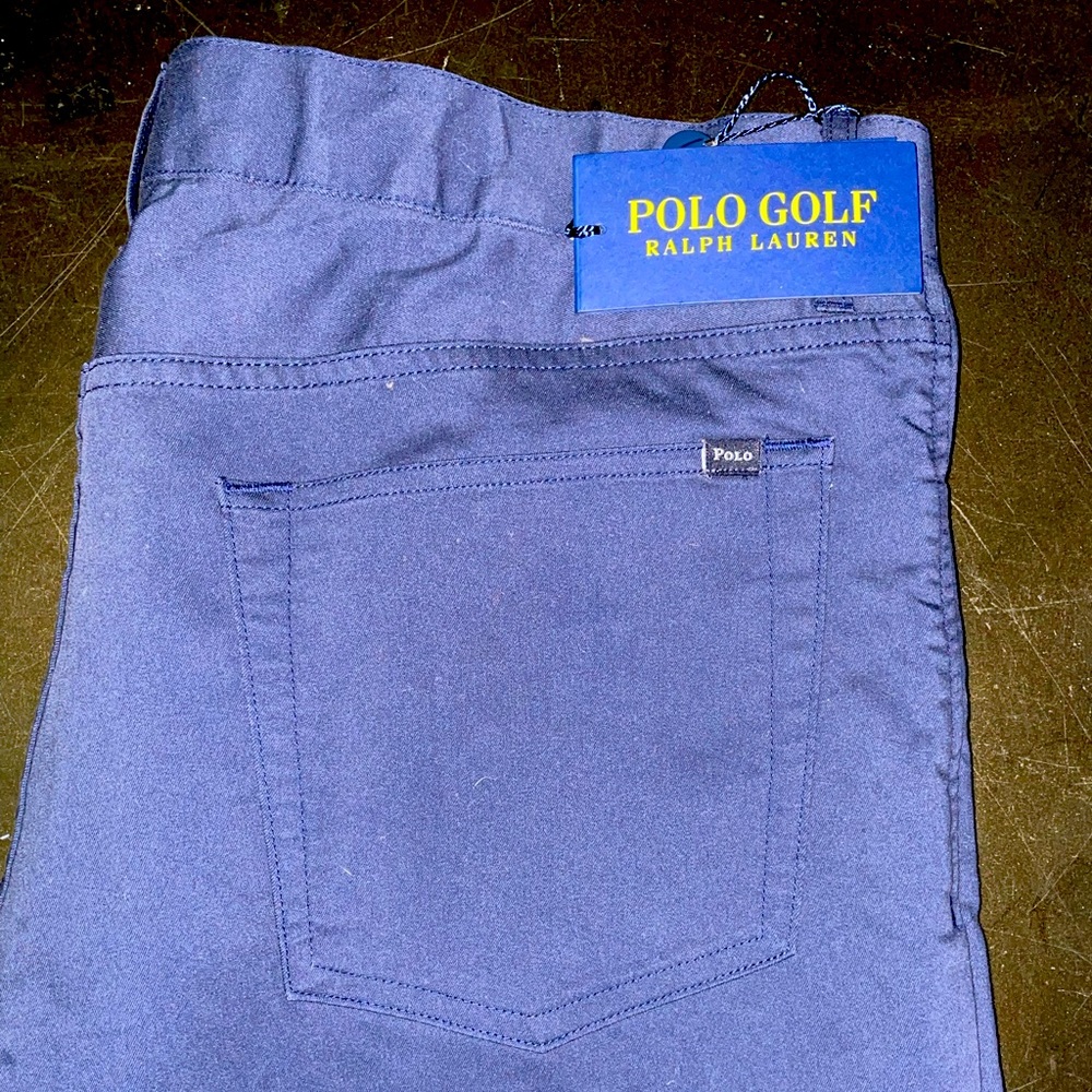 Navy Blue Ralph Lauren Polo Golf Pants. 34/30